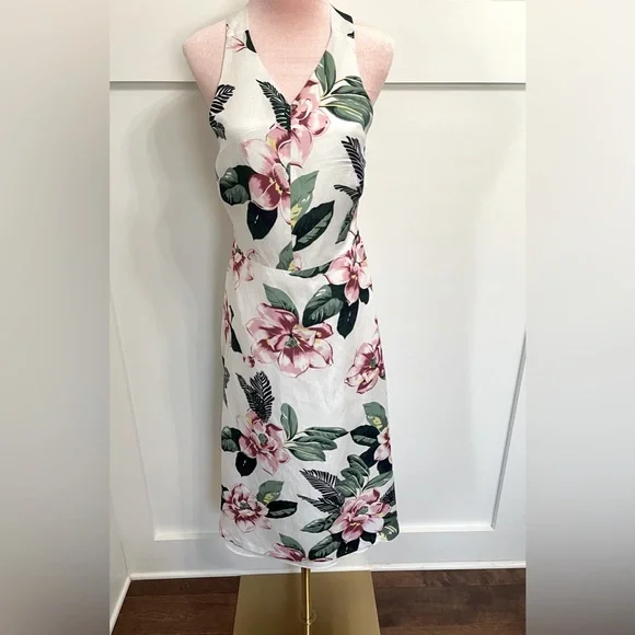 Banana Republic | Dresses | Banana Republic Linen Floral Sleeveless Midi Vneck Dress Size 6 | Poshmark Banana Republic | Dresses | Banana Republic Linen Floral Sleeveless Midi Vneck Dress Size 6 | Poshmark